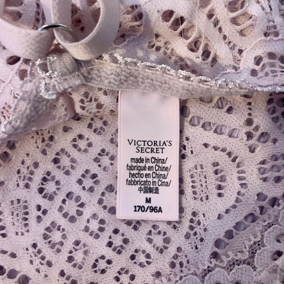 VICTORIA’S SECRET LACE LIGHT PINK TANK SIZE MEDIUM - Picture 4 of 4